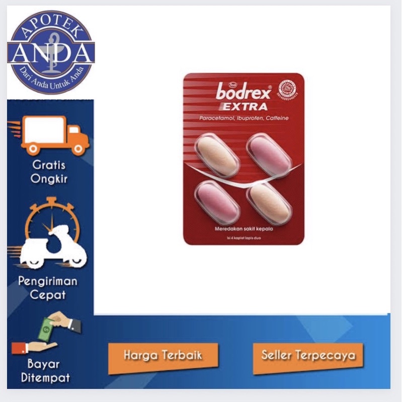 Bodrex Extra Eceran / Bodrex Ekstra