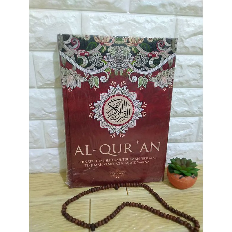 ALQURAN PERKATA TRANSLITERASI TERJEMAH PERKATA TERJEMAH KEMENAG TAJWID WARNA SAHABAT