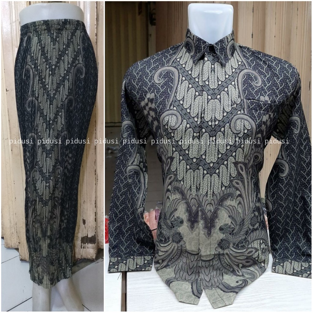 SET KEMEJA ROK BATIK COUPLE / SET COUPLE / KEMEJA ROK BATIK COUPLE