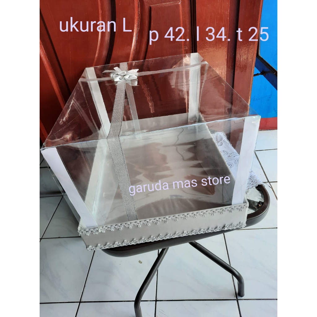 Jual Souvenir Pernikahan Hantarankotak Seserahan Full Mika 1 Pcs Ukuran 42 Cm X 34 Cm X 25 Cm 8958