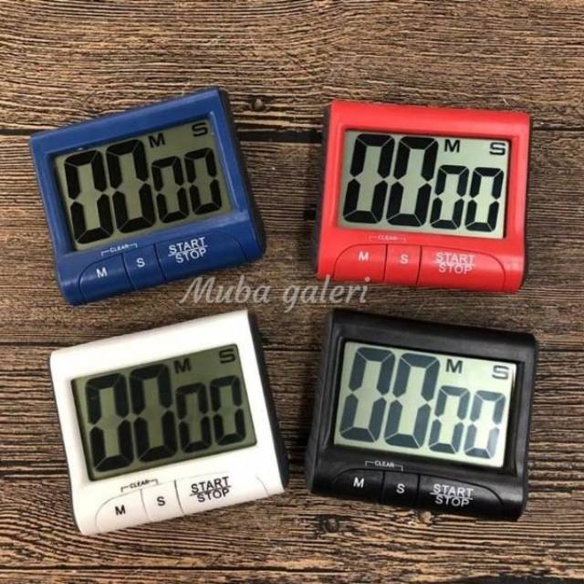 TIMER DIGITAL ALARM MASAK LAYAR LCD MEJA DAPUR MAGNET 03