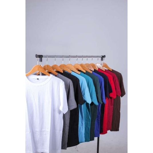 KAOS POLOS PRIA- KAOS POLOS LENGAN PENDEK COTTON COMBED 30S