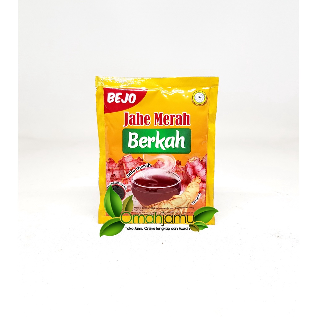 

Jahe Merah Berkah isi 12 sachet (@19gr)