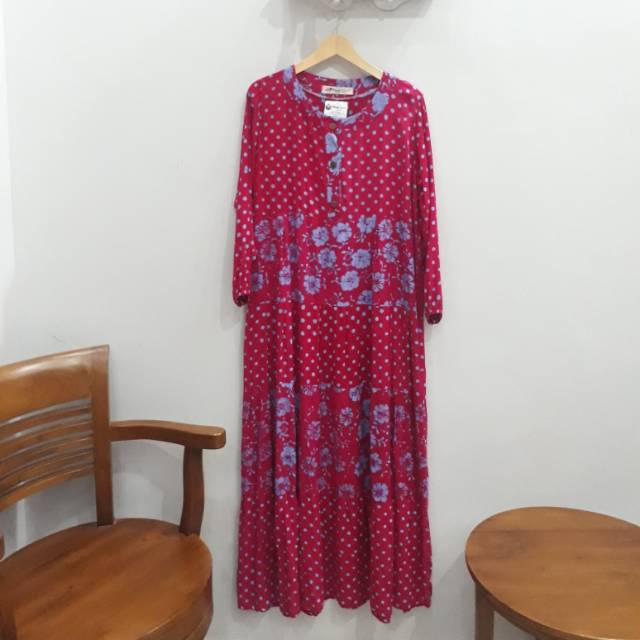 Daster lengan panjang rindu batik