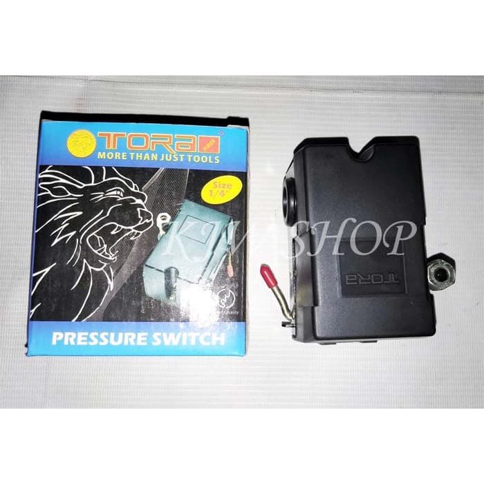 Otomatis Kompresor 1 Lubang / Automatic Pressure Switch 1 Hole Tora<br />