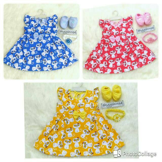 3in1 Fashion Baby Cat untuk Bayi Usia 12 - 24 Bulan