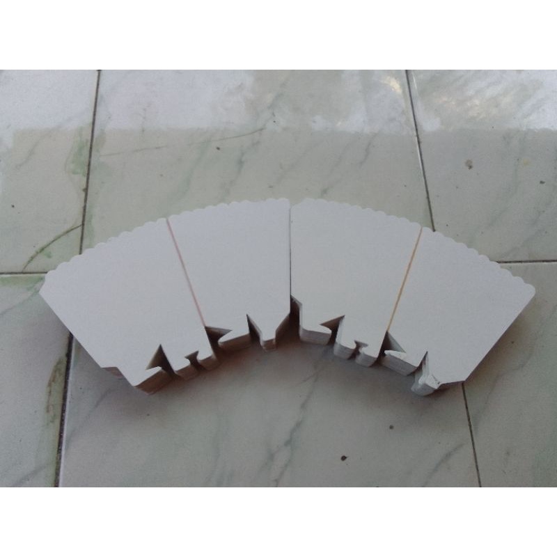 

dus kotak popcron polos/kertas popcron UK 6x12