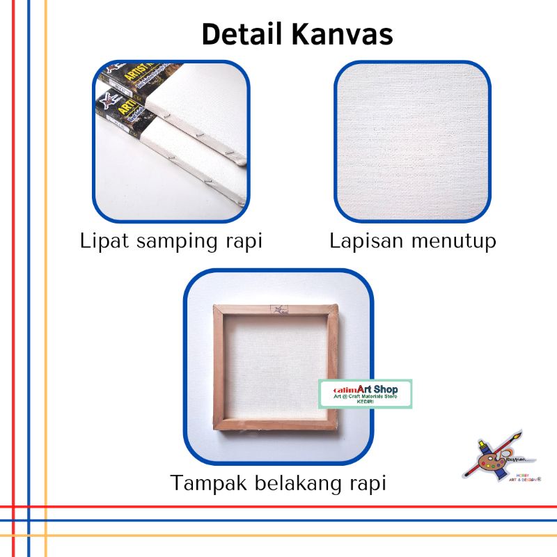 Kanvas Lukis XP 69 Uk. 25x35cm