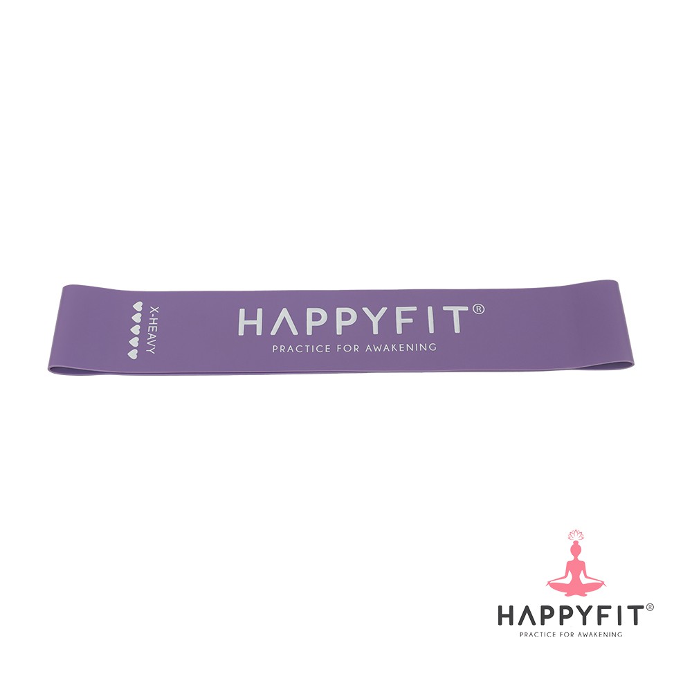 HAPPYFIT RESISTANCE LOOP BANDS-X-Heavy - Purple