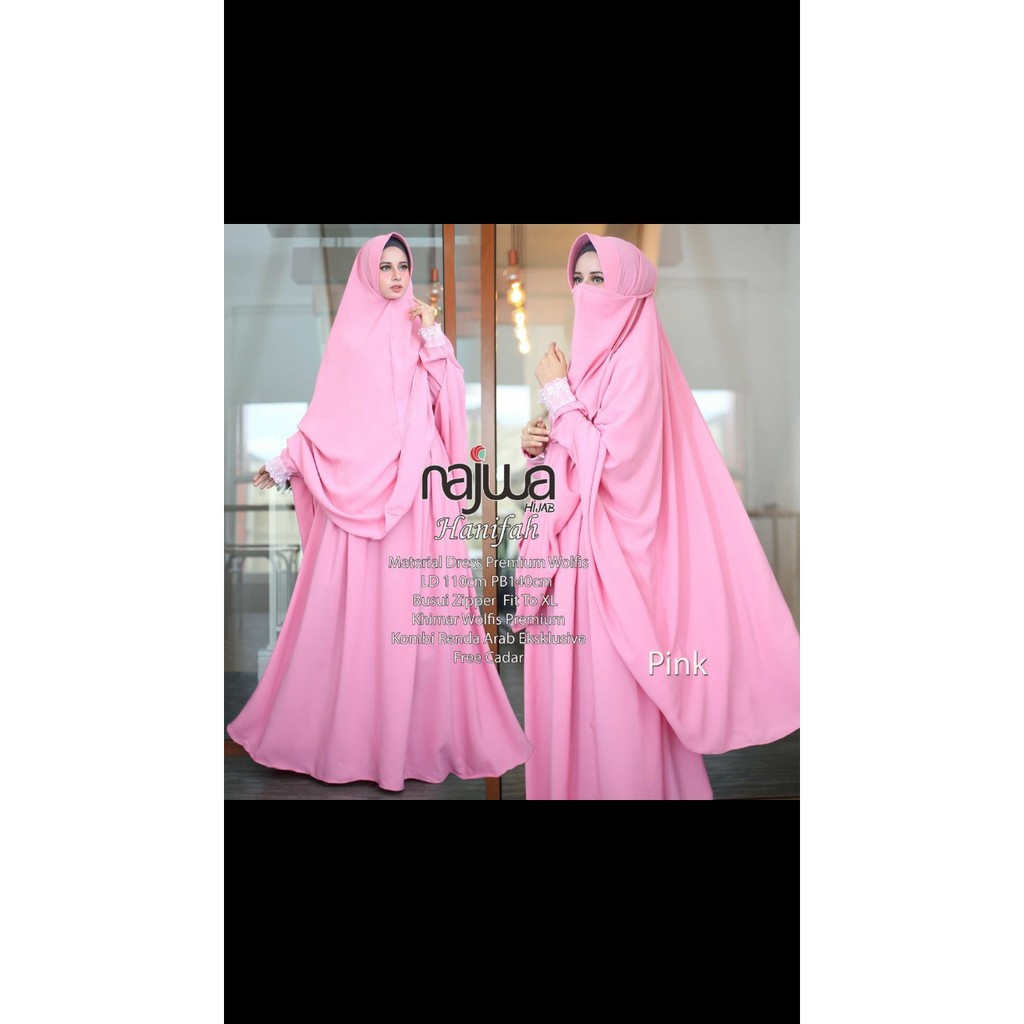 gamis syari hanifah