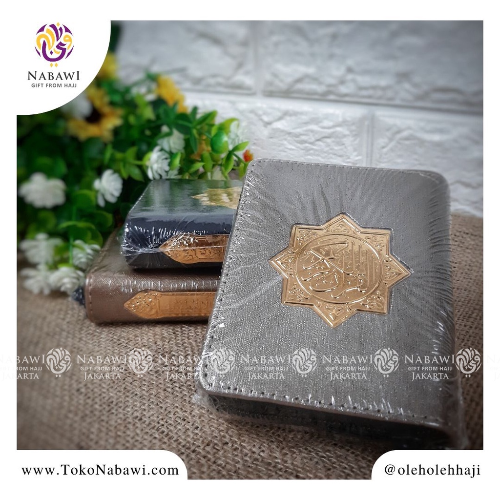Al Quran Al Quran Saku Al Wafa Al Quran Mini Oleh Oleh Haji Umroh Jakarta(U4Y4) Alquran per juz IMPO