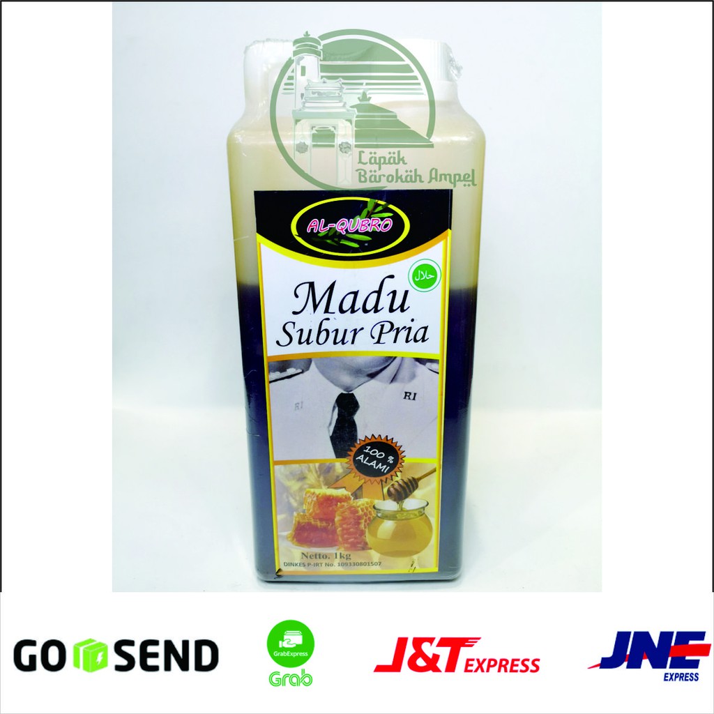 

MADU AL QUBRO SUBUR PRIA Madu Murni Asli AlQubro Subur Pria Premium Honey 1 kg 100% Suplemen Origina