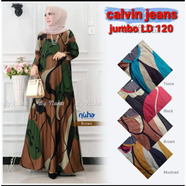 gamis calvin jeans jotol jumbo