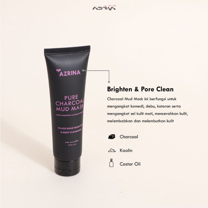 AZRINA CHARCOAL MUD MASK