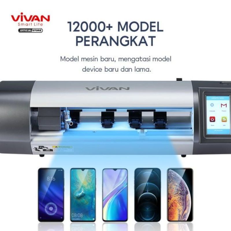 mesin pemotong anti gores hidrogel VIVAN VQM3000 ( Murah )
