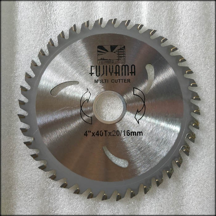 Mata Gergaji Circular Saw Blade 4&quot;x40T FUJIYAMA 4 inch bisa untuk Mesin Gerinda Grinder