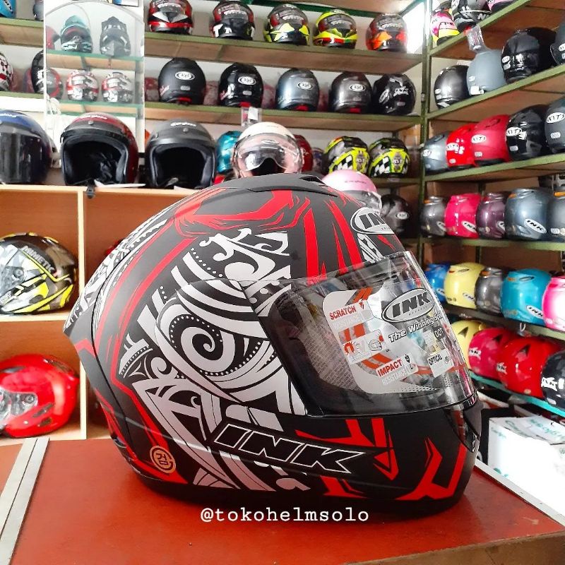 INK CL Max Seri 8 Black Doff Red Fluo