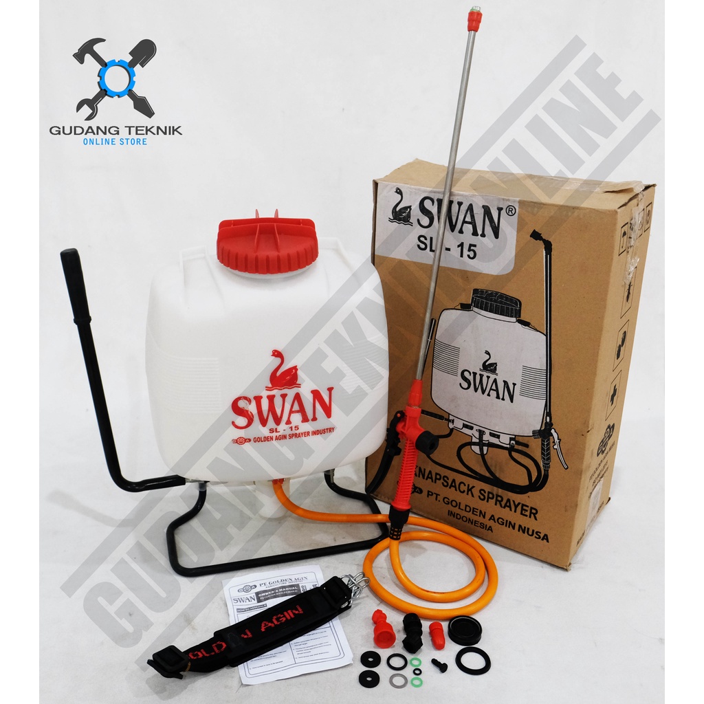 Sprayer Hama 15L Swan SL15 / Semprotan Hama Manual Swan SL 15 - Semprot Hama 15 L