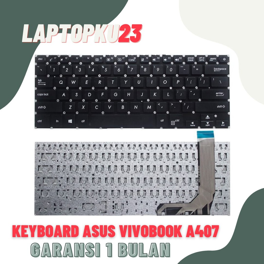 Keyboard Laptop Asus A407 A407M A407MA A407U A407UA A407UB A407UF