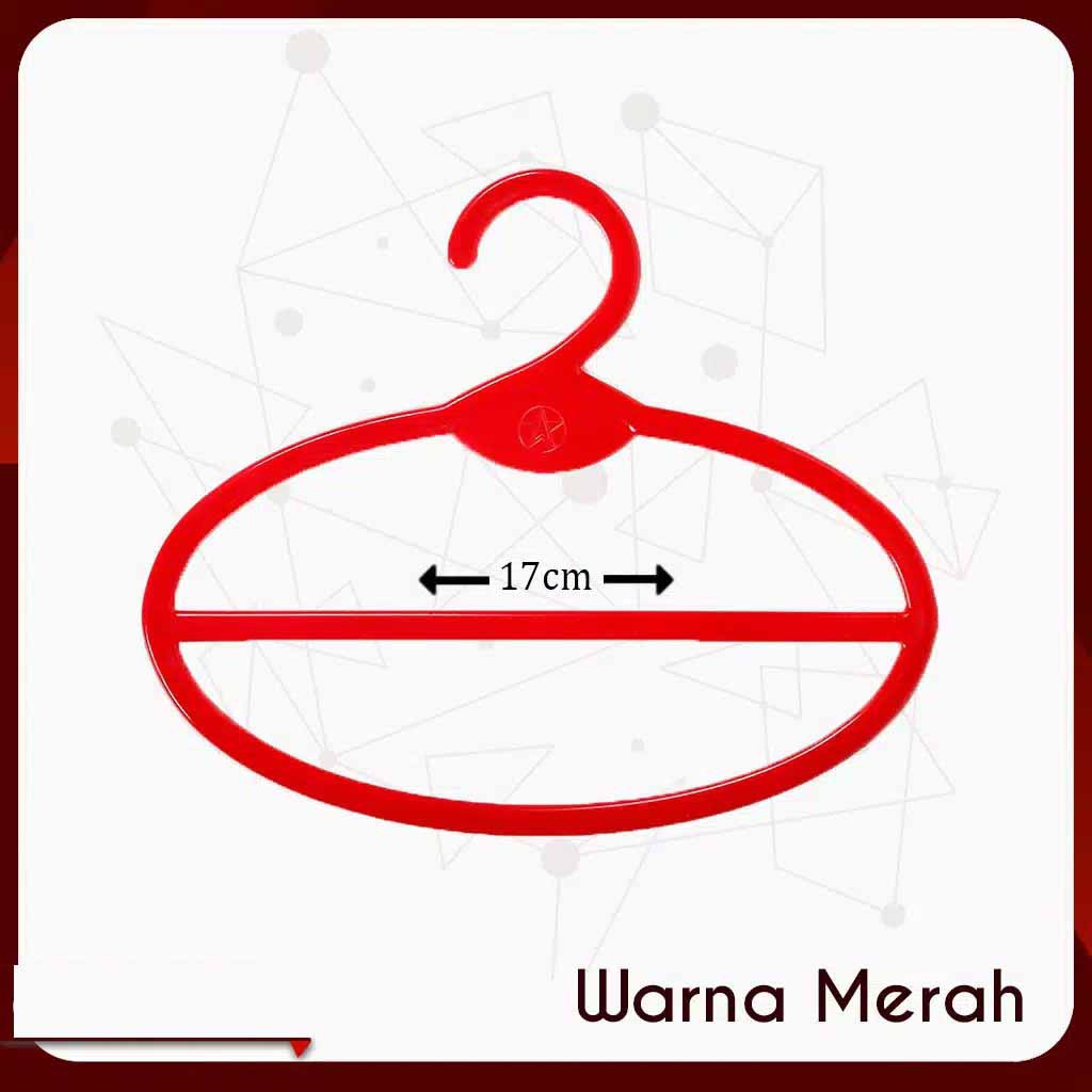 OTS 127 - Hanger Jilbab Oval / Gantungan Syal Scarf Pasminah Bentuk Lonjong / Gantungan