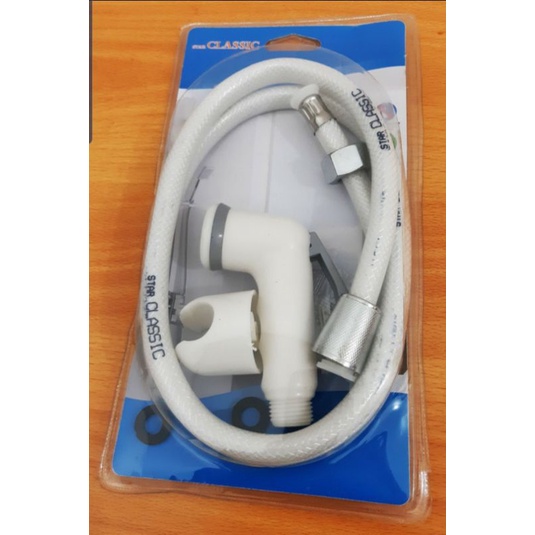 Shower Bidet Closet Duduk White - Jet Shower Closet Duduk - Spray Bidet White