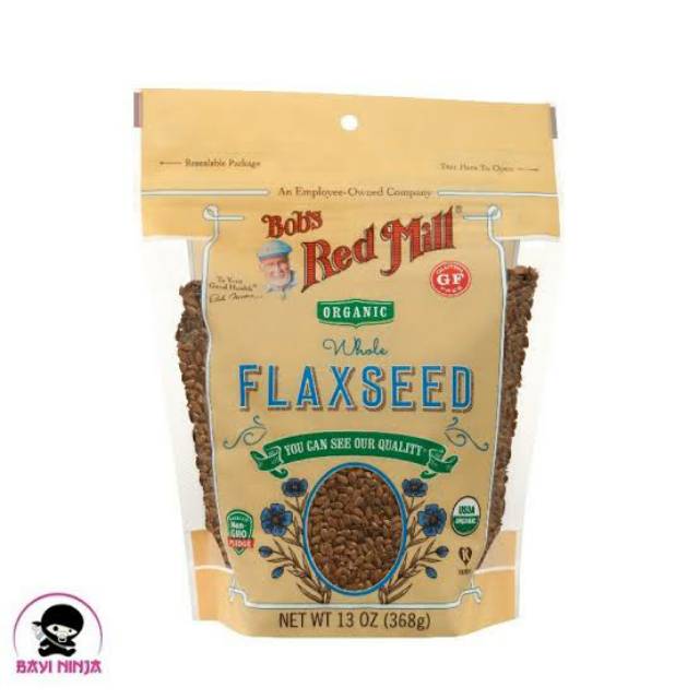 

bob red mill organic whole flaxseed
