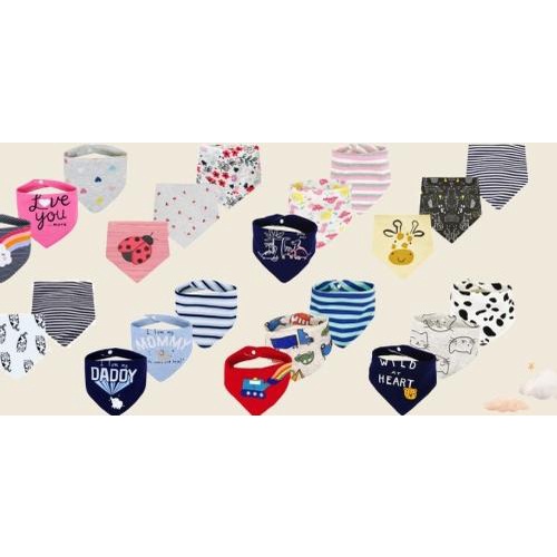 Royale Bebe - Bib Bayi (3in1 Bib Segitiga) - Blue Star