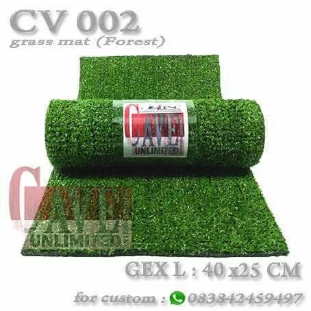 [[BISA COD]] ORIGINAL grass mat karpet rumput alas reptile kura torto ular gecko kadal salva