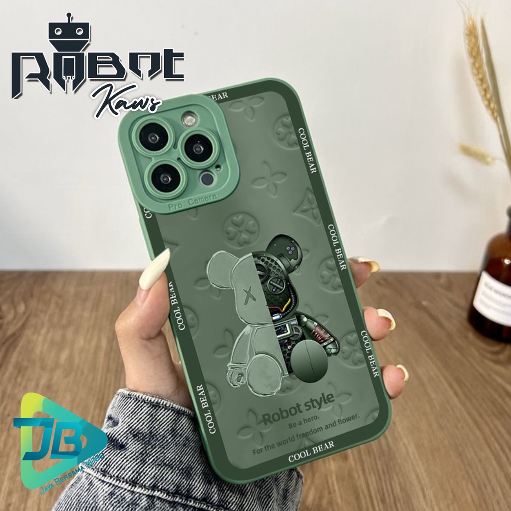 SOFTCASE CASE SILIKON PROCAMERA ROBOT KAWS OPPO VIVO SAMSUNG REALME XIAOMI IPHONE INFINIX ALL TYPE JB5651