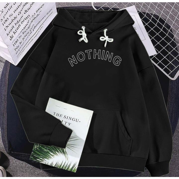 Nothing Sweater Hoodie Atasan Terbaru Korean Style