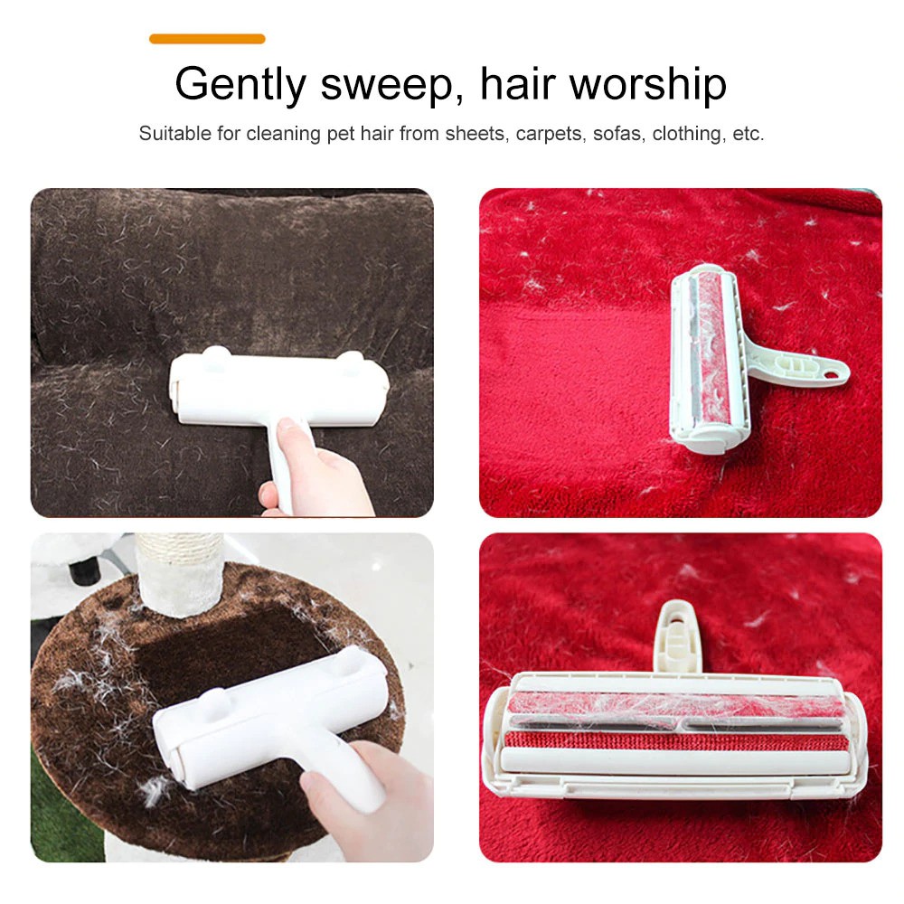 Pembersih Bulu Binatang Pet Hair Lint Remover Roller / Alat pembersih Bulu Binatang