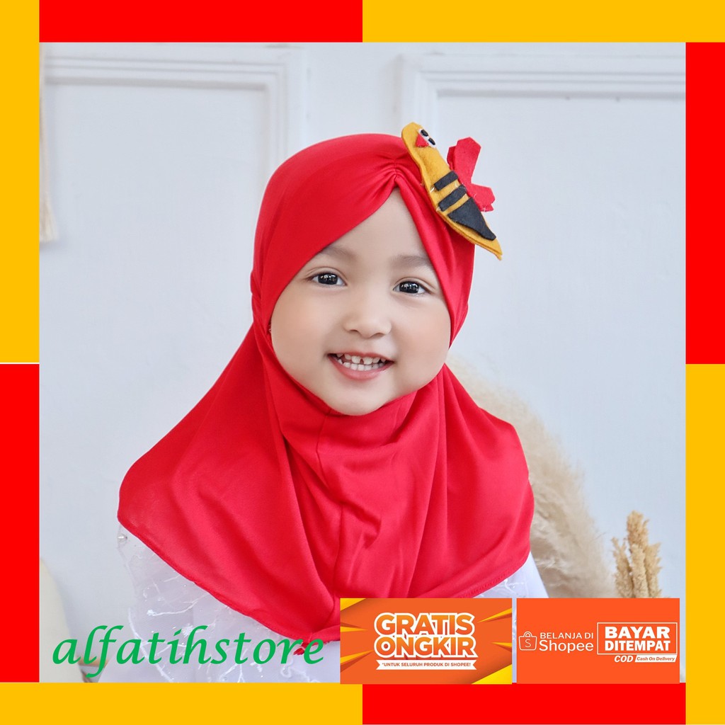 TOP PRODUK JILBAB ANAK LEBAH / JILBAB ANAK LUCU / HIJAB ANAK MURAH / KERUDUNG ANAK PEREMPUAN KERUDUNG ANAK BAYI PEREMPUAN JILBAB ANAK 2 TAHUN HIJAB ANAK BAYI TERBARU