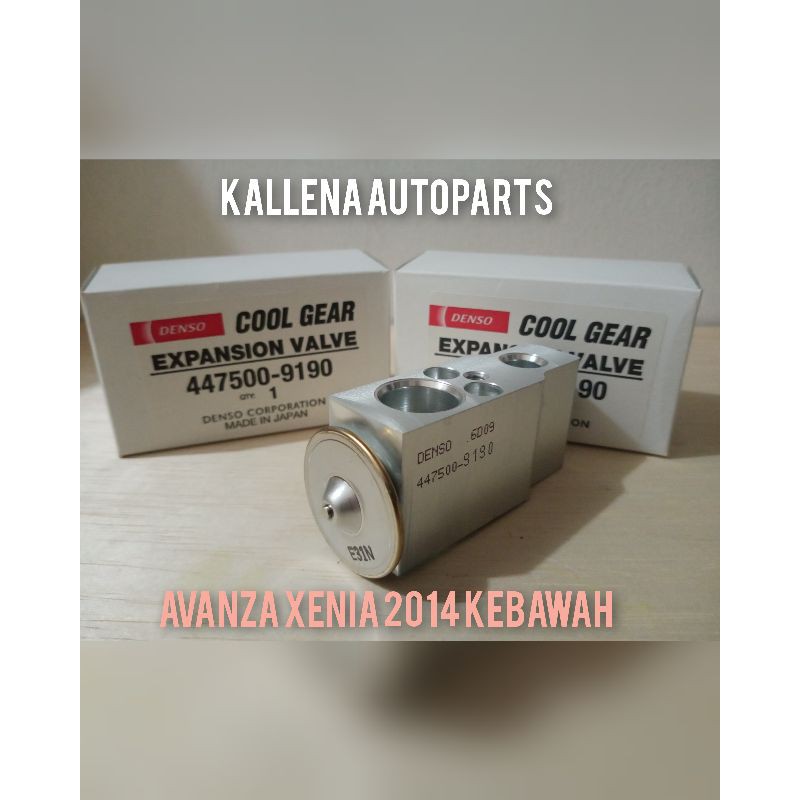 expansion valve expansi original denso cool gear 9190 avanza xenia