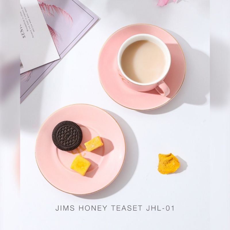 BACA DESKRIPSI YA JIMS HONEY JH Tea Set JHL-01 Jimshoney Set Cangkir TeaSet Hampers Gelas