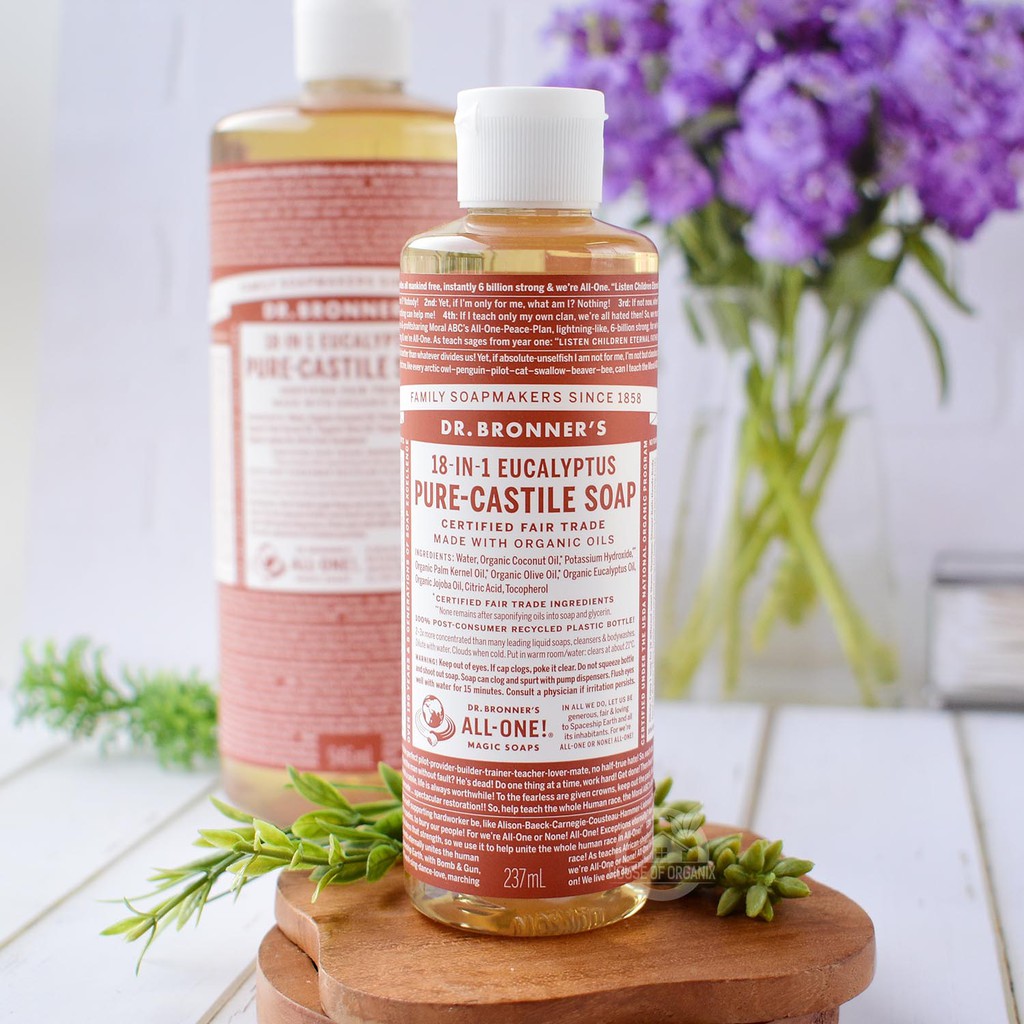 Dr. Bronners Eucalyptus Pure- Castile Soap 237ml