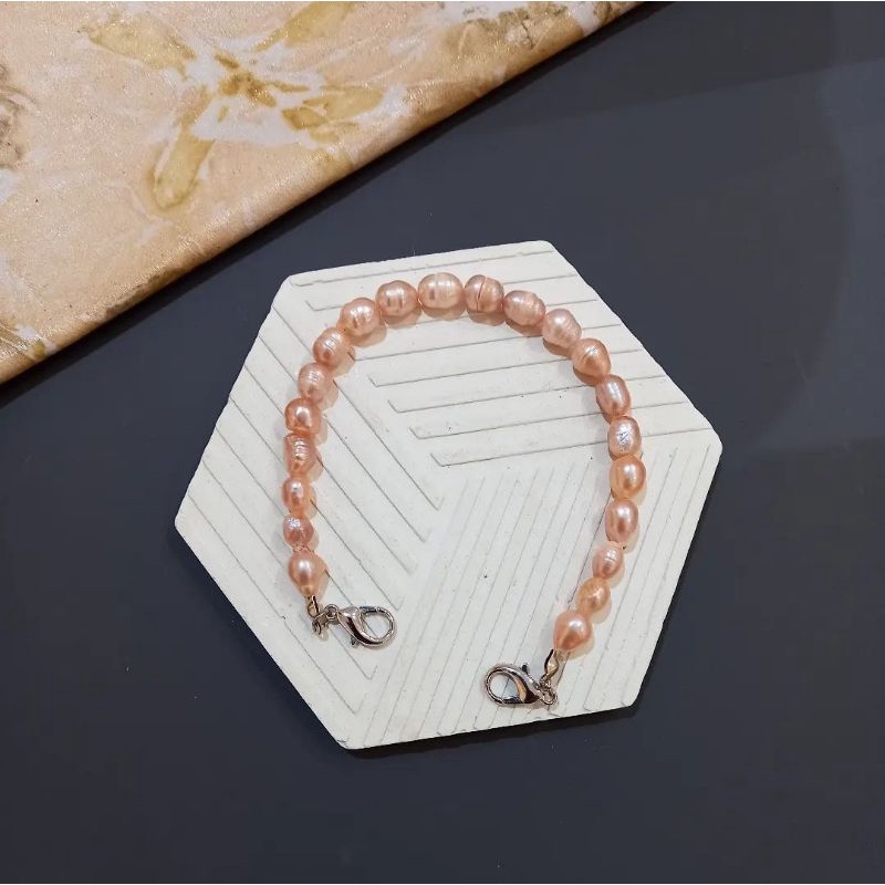 KONEKTOR ANAK MUTIARA ASLI AIR TAWAR KAITA MASKER PENGHUBUNG TALI MASKER