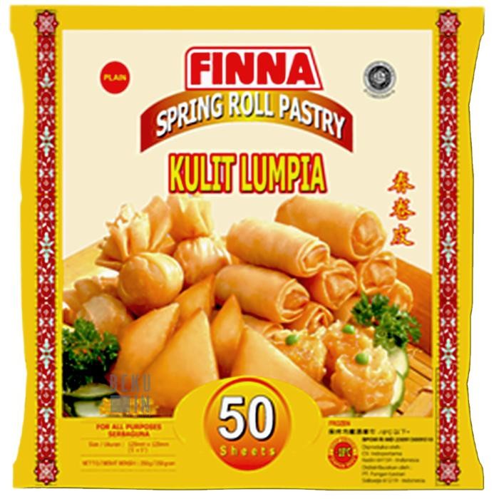 

KULIT LUMPIA FINNA 125MM SPRING ROLL SKIN ISI 50LBR HALAL