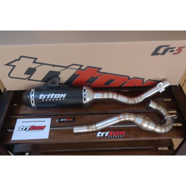 ORIGINAL TRITON EXHAUST FOR KLX (alltype) CRF 150 WR155