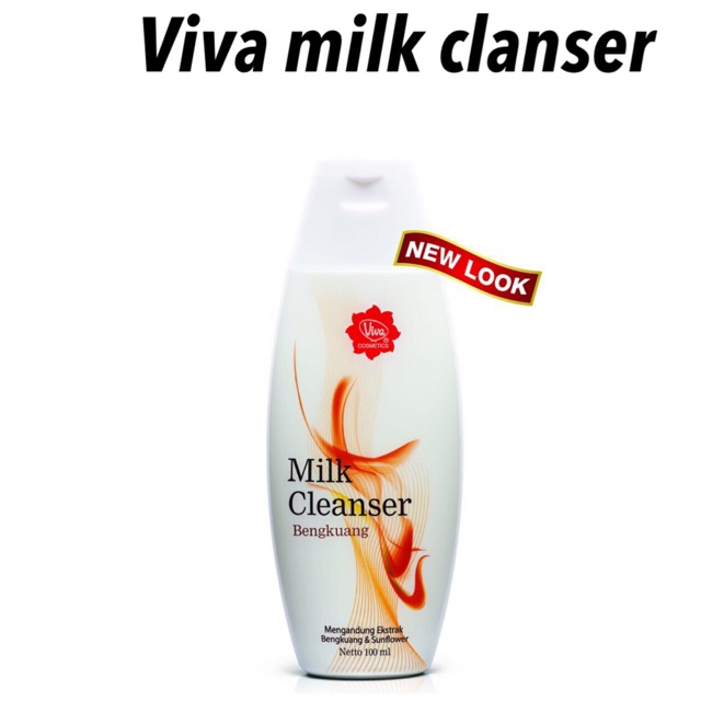 100 &amp; 200 ml - Viva milk cleanser bengkoang / milk cleanser viva