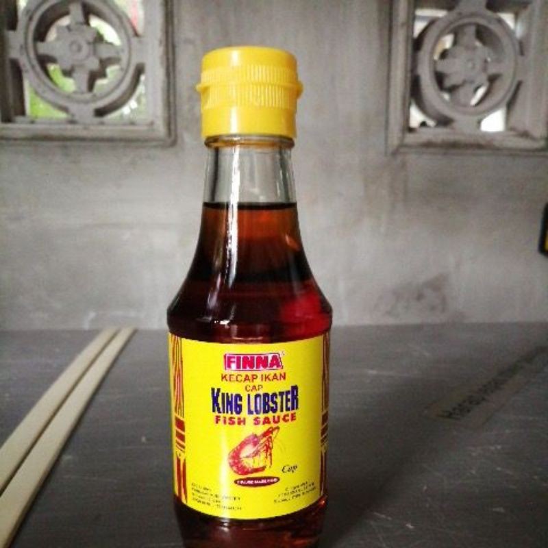 

finna kecap ikan fish sauce saus ikan teri anchovy sauce king lobster oyster halal 200ml