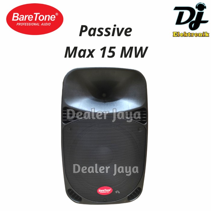 Speaker Pasif Baretone MAX 15MW / 15 MW - 15 inch (Sepasang)