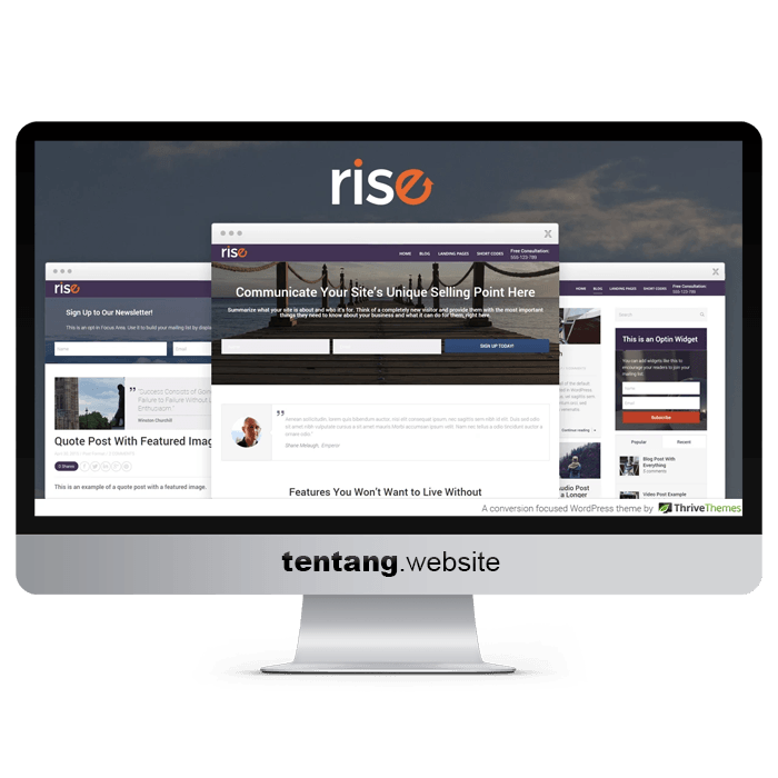 Thrive Themes Rise WP Theme
