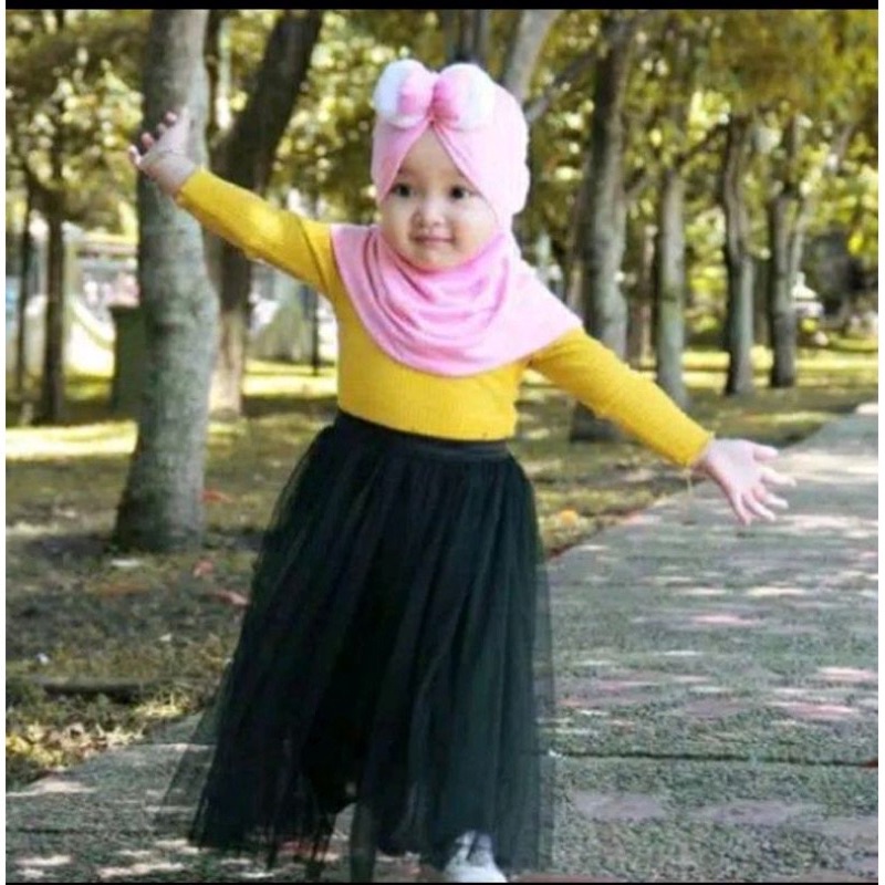 SALE!!! Rok Tutu Tile dot Anak