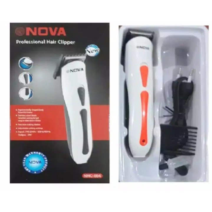 Alat Cukur Rambut Pria NOVA Shaver Hair Clipper Pangkas Rambut