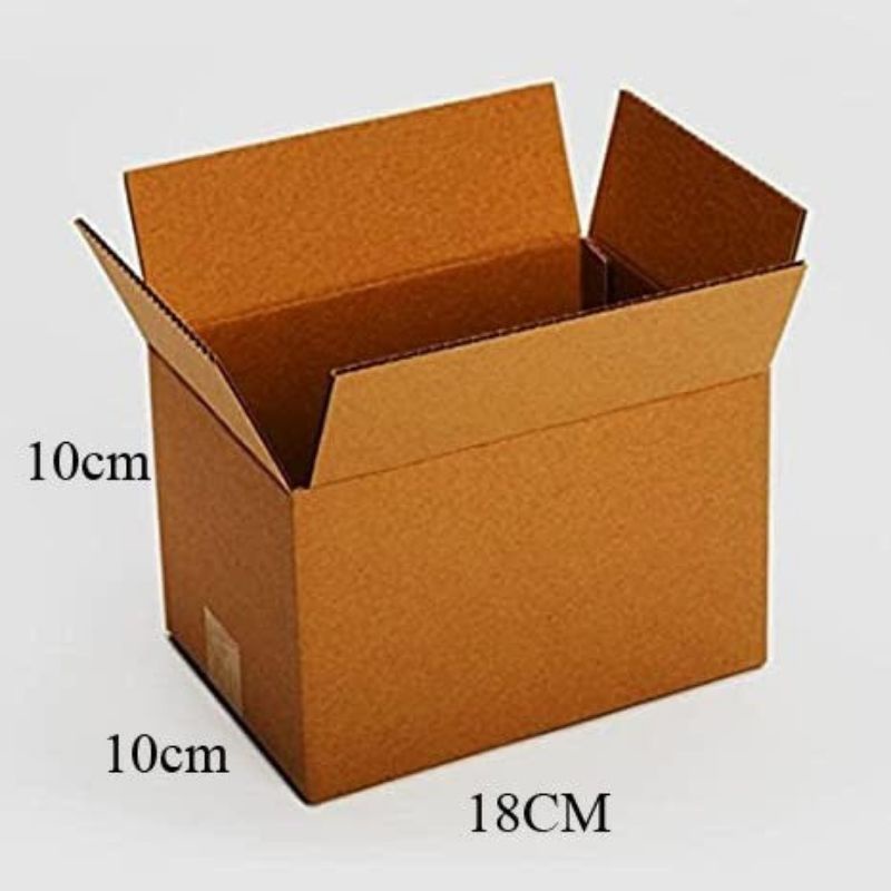 

Kardus Packing olshop Karton Box Dus Coklat 18x10x10