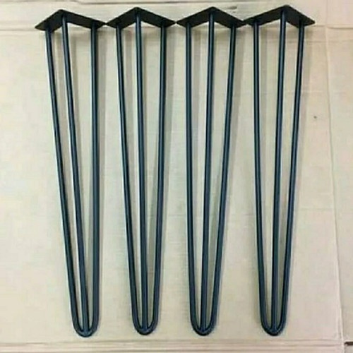 Kaki Besi Hairpin Untuk Meja & Kursi 8 mm