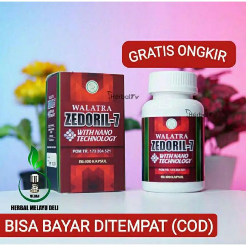 Zedoril 7 Walatra - Kapsul Zedoril 7 ORIGINAL