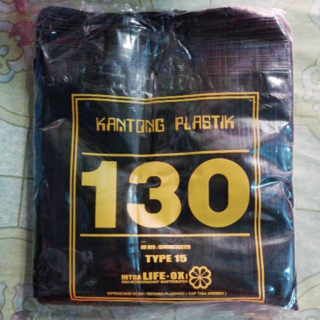 Kantong Plastik Kresek 15 - merk 130