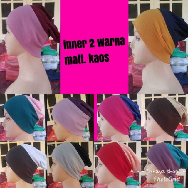 Inner hijab 2warna