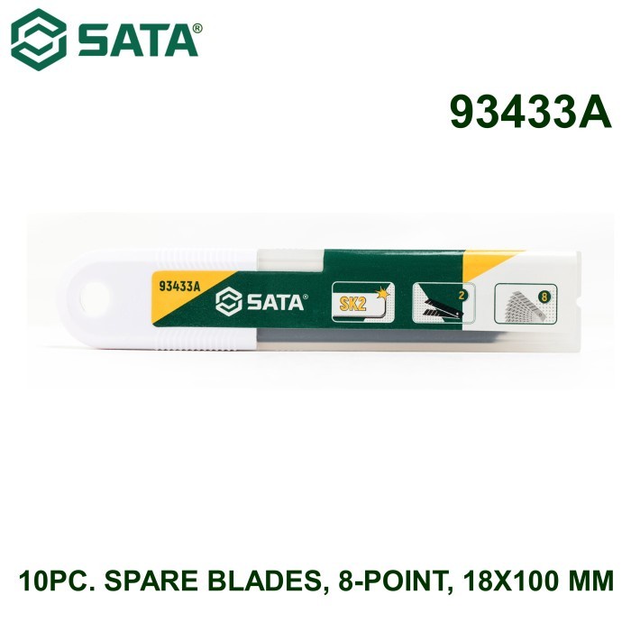 

Trendi Isi Cutter 93433A - 10Pc. Spare Blades, 8-Point, 18X100 Mm Sata Terlaris